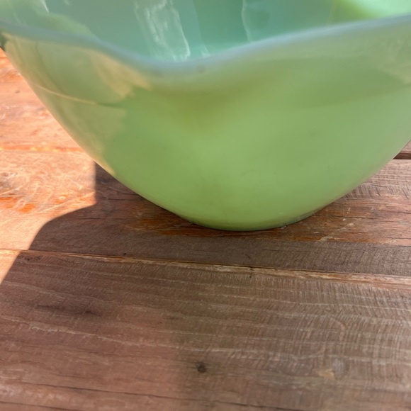 1950s Fire King jadeite anchor hocking batter bowl 1quart 7.5” - Picture 8 of 10
